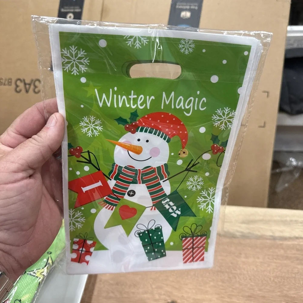 40 Double-Sided Christmas Goodie Bags